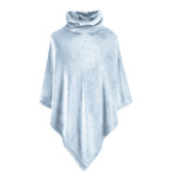 Moodit fleece poncho Calido  mist blue