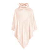 Moodit fleece poncho Calido pearl pink