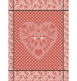 Le Jacquard Français Droogdoek Amour red