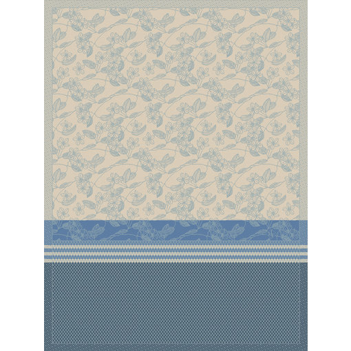 Le Jacquard Français Droogdoek Essentiel Gravure blue