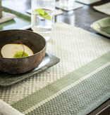 Le Jacquard Français Essentiel Graphique green placemats