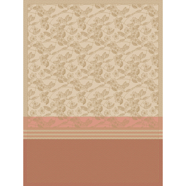 theedoek Essentiel Gravure beige