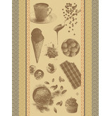 Le Jacquard Français Droogdoek Chocolats Recettes brown