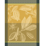 Le Jacquard Français Droogdoek Chocolats Feve yellow