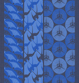 Le Jacquard Français theedoek Yukata blue