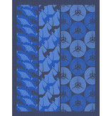 Le Jacquard Français Droogdoek Yukata blue