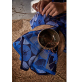 Le Jacquard Français theedoek Yukata blue