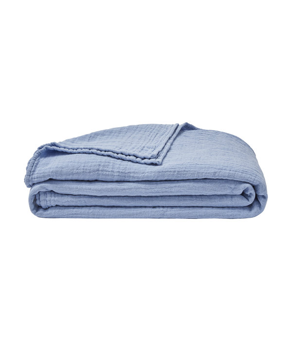 Essix Jazzy Jazzy hydrofiel plaid rêve bleu 130x170 cm