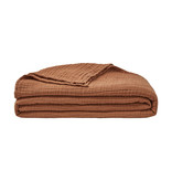Essix Jazzy hydrofiel plaid roux 240x260 cm
