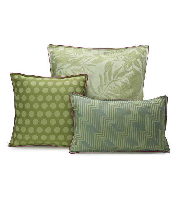 Le Jacquard Français Nature Urbaine green outdoor kussenhoezen