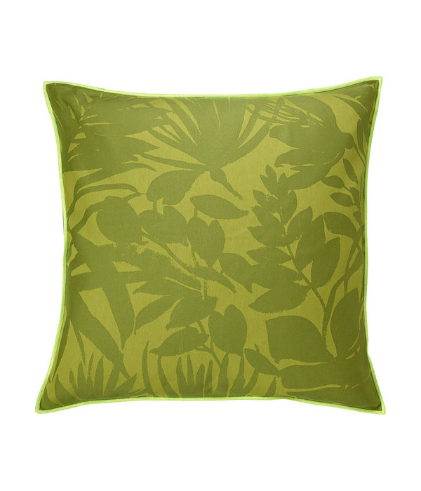 Le Jacquard Français Bahia jungle green outdoor kussenhoezen