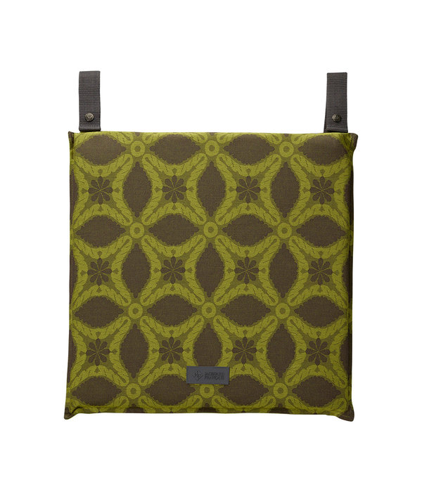 Le Jacquard Français Bahia jungle green outdoor kussenhoezen