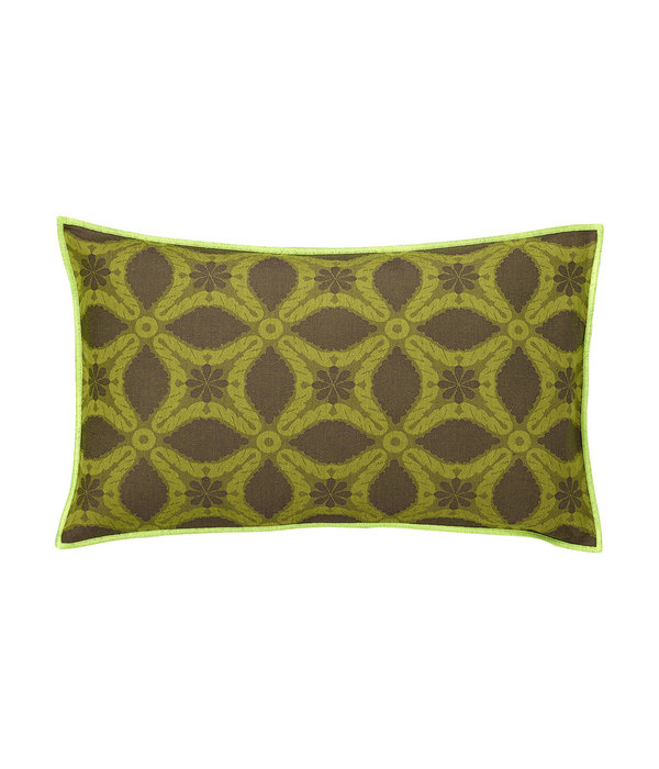 Le Jacquard Français Bahia jungle green outdoor kussenhoezen