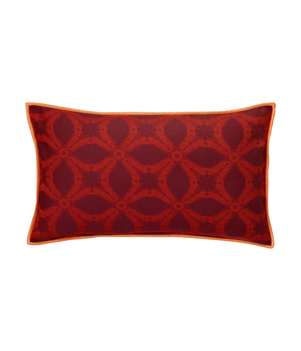 Le Jacquard Français Bahia sunset red outdoor kussenhoezen