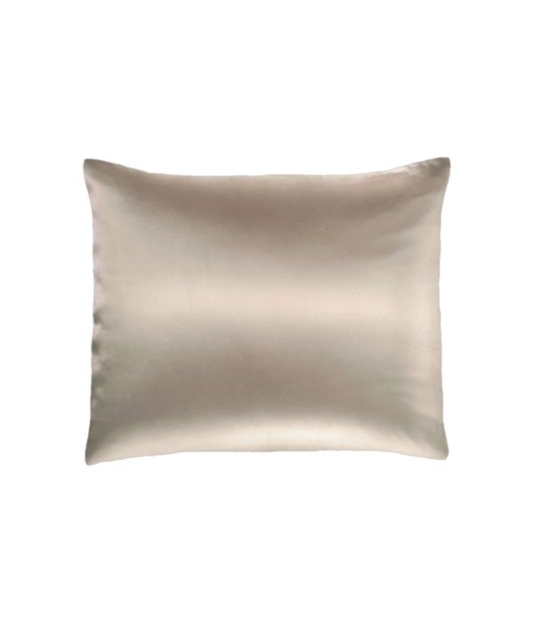 Emperior Silk kussensloop van moerbeizijde, 22 mm (Premium) Verdi taupe