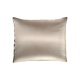 zijden kussensloop, moerbeizijde 22 mm Premium Verdi taupe