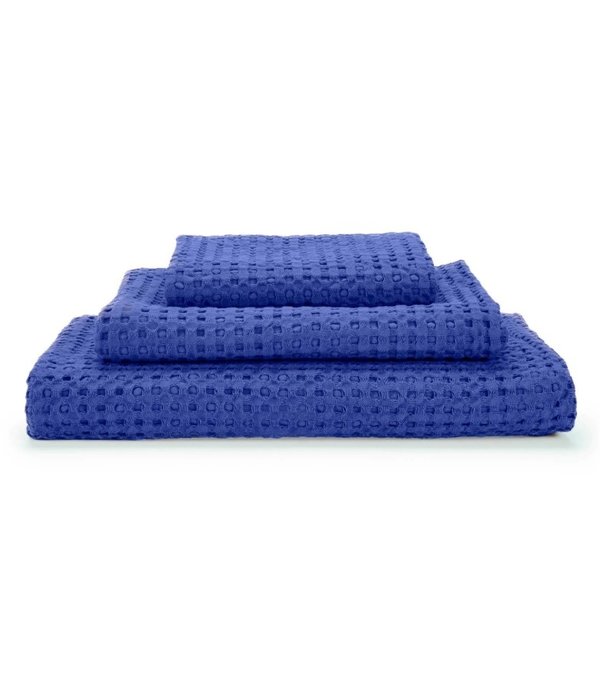 Abyss Habidecor Pousada indigo wafel badgoed (335)*, 300 gram per m²