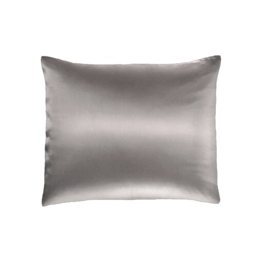 Emperior Silk zijden kussensloop, moerbeizijde 22 mm Premium Verdi grijs
