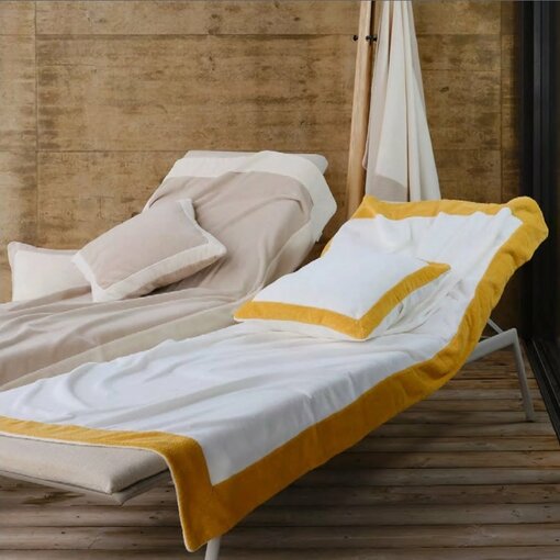 Abyss Habidecor strandlaken Portofino safran (850), 550 gram per m²