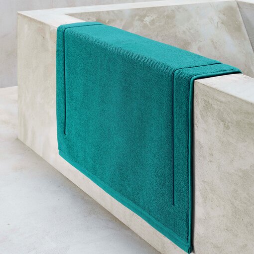 De Witte Lietaer Excellence badmat lake green,  in 3 maten, vanaf