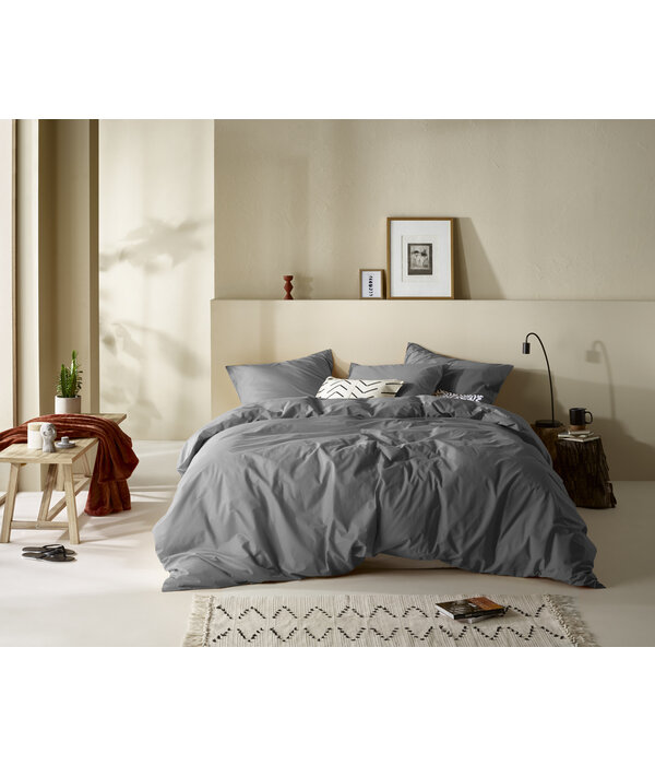 Moodit Dekbedovertrekset Mood!t Basil grey 144TC