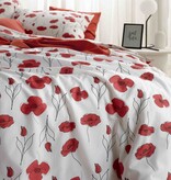 Moodit dekbedovertrekset 200x220 cm, Odil Papaver poppy red 144TC