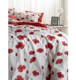 Moodit dekbedovertrekset 200x220 cm, Odil Papaver poppy red 144TC