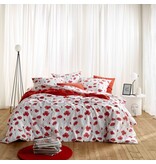 Moodit dekbedovertrekset 200x220 cm, Odil Papaver poppy red 144TC
