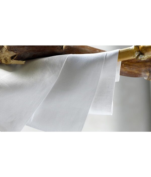 Mirabel Slabbinck Maro uni tafellinnen, 100% gewassen linnen, maatwerk