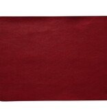 Pichler Jazz rot (R) lederlook rechthoekige placemats per 6