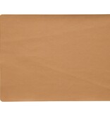 Jazz bisquit (BS) lederlook rechthoekige placemats per 6
