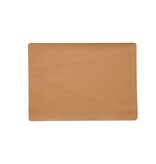 Jazz bisquit (BS) lederlook rechthoekige placemats per 6