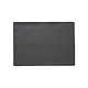 Jazz graphit (GP) lederlook rechthoekige placemats per 6