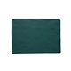 Jazz eukalyptus (EU) lederlook rechthoekige placemats per 6