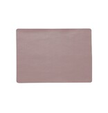 Jazz rozenholz (RH) lederlook rechthoekige placemats per 6
