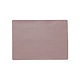 Jazz rozenholz (RH) lederlook rechthoekige placemats per 6