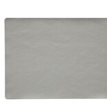 Jazz beton (BT) lederlook rechthoekige placemats per 6