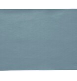 Pichler Jazz rauchblau (RB) lederlook rechthoekige placemats per 6