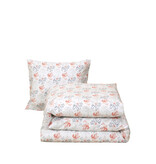 Moodit Dekbedovertrekset Mood!t Odil Dandelion orange blue 144TC