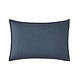 kussensloop uni (effen) bleu nuit 200TC, vanaf