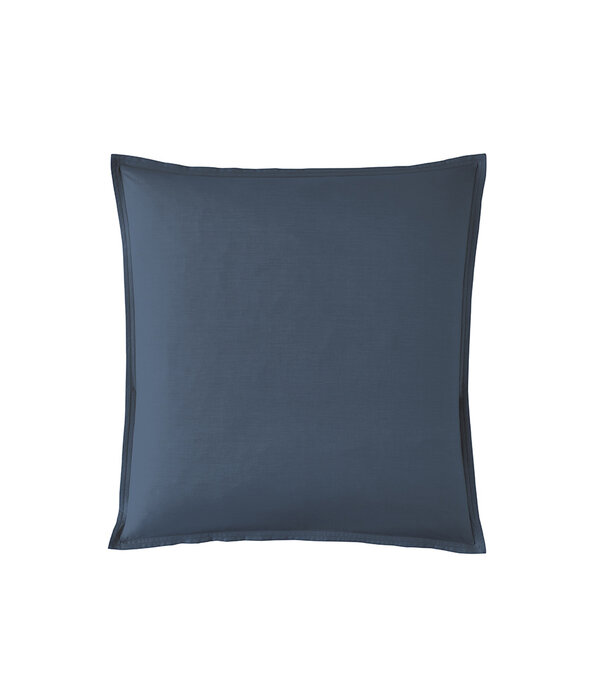 Essix kussensloop uni (effen) bleu nuit 200TC