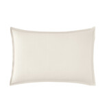 Essix  kussensloop uni (effen) meringue (offwhite) 200TC, vanaf