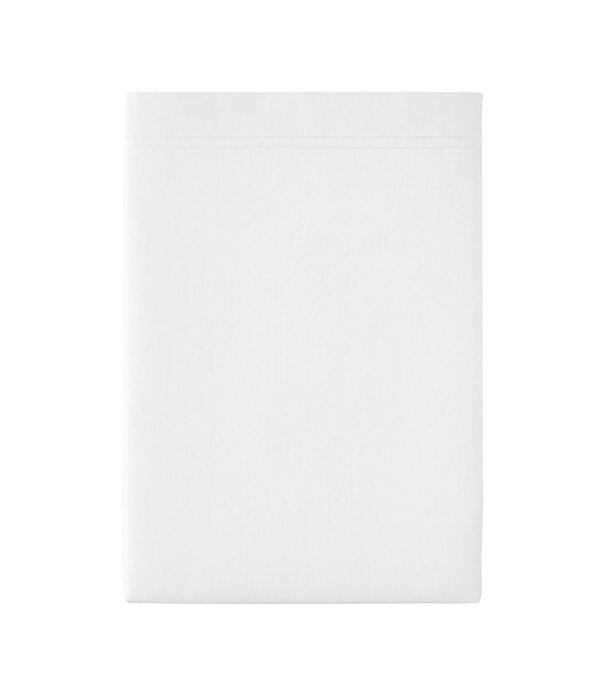 Essix wit dekbedovertrek uni gekamd katoen blanc, 200TC