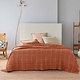 Yogi plaid terre cuite 260x240 cm