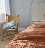 Essix Yogi plaid terre cuite 260x240 cm