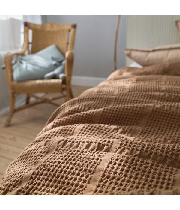 Essix Yogi plaid amande 240x260 cm