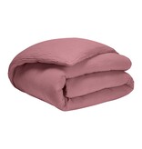 Essix dekbedovertrek hydrofiel Tendresse rose canyon, strijkvrij