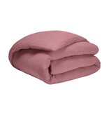 Essix dekbedovertrek hydrofiel Tendresse rose canyon, strijkvrij