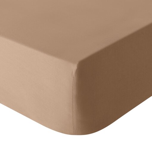 Essix Tout Doux hoeslakens, sable  144TC