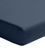 Essix hoeslaken 200TC bleu nuit, matras tot 30 cm hoog